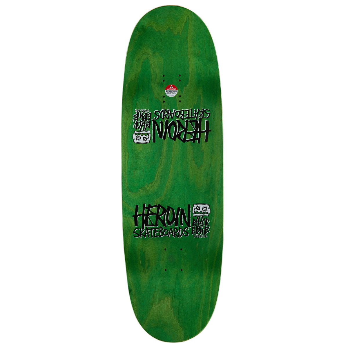 Heroin Merged Tall Boy Skateboard Deck - 10.25