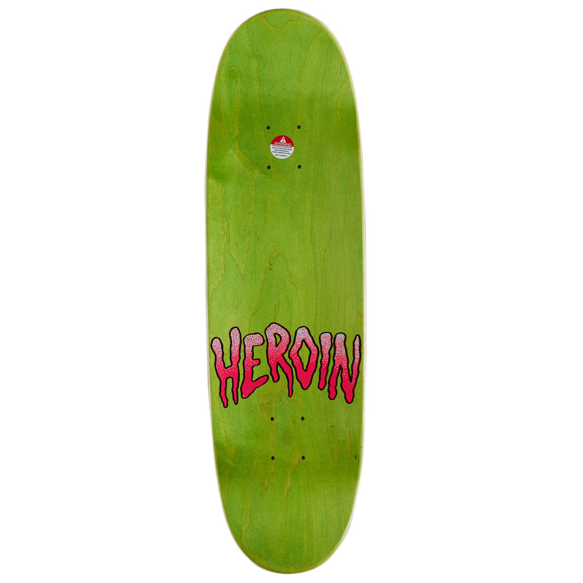 Heroin Mini Egg Skateboard Deck - Holographic Foil - 8.38