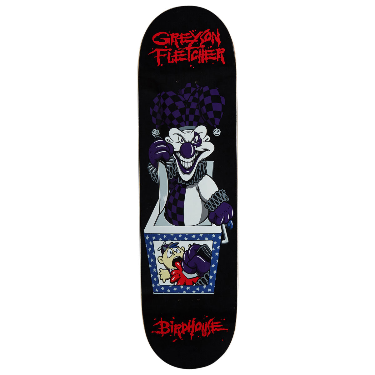 Birdhouse Greyson Fletcher Joker Skateboard Deck - 8.475