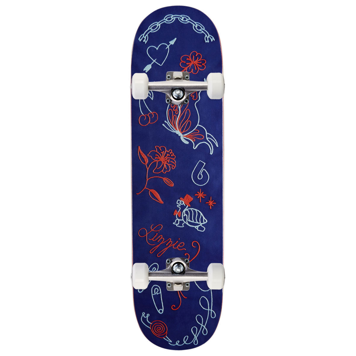 Birdhouse Lizzie Armanto Stitched Skateboard Complete - 8.25