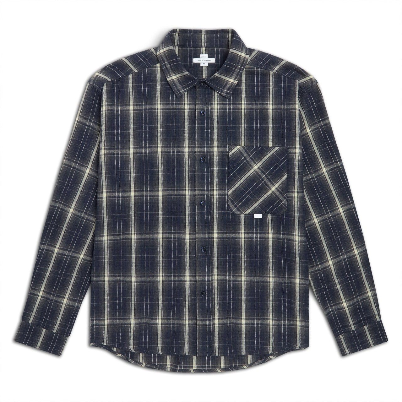 CCS Dial Up Flannel Shirt - Classic Blue/White image 1
