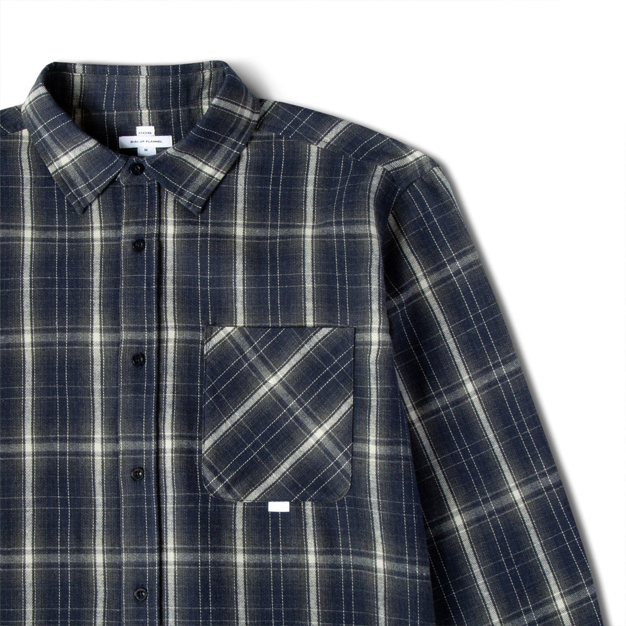 CCS Dial Up Flannel Shirt - Classic Blue/White image 5