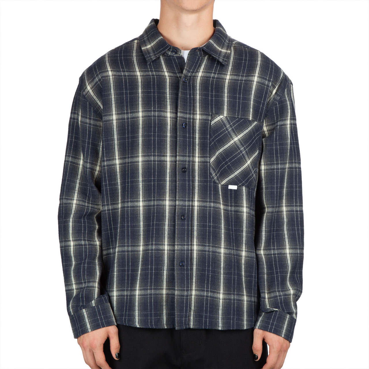 CCS Dial Up Flannel Shirt - Classic Blue/White image 2