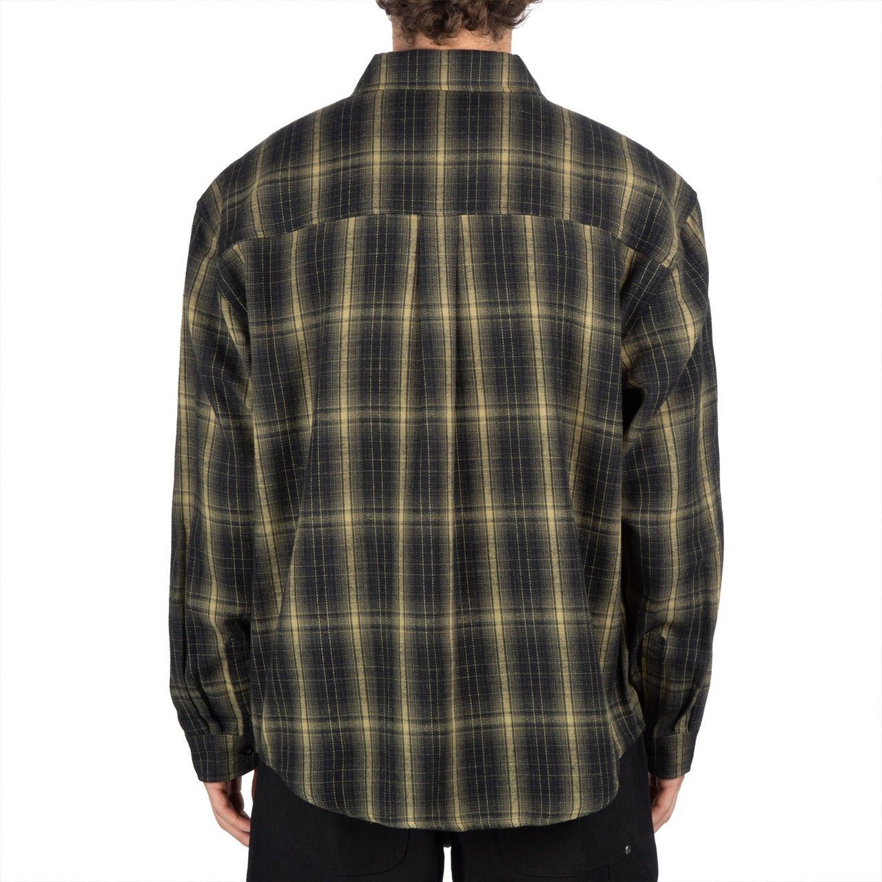 CCS Dial Up Flannel Shirt - Green/Ochre image 5