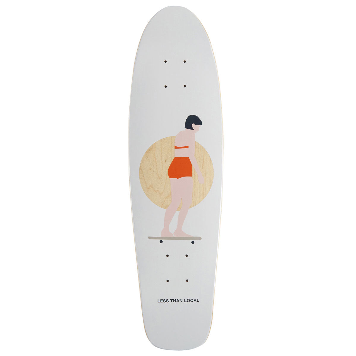 Less Than Local Chick Stick Z3 Skateboard Deck - 8.00