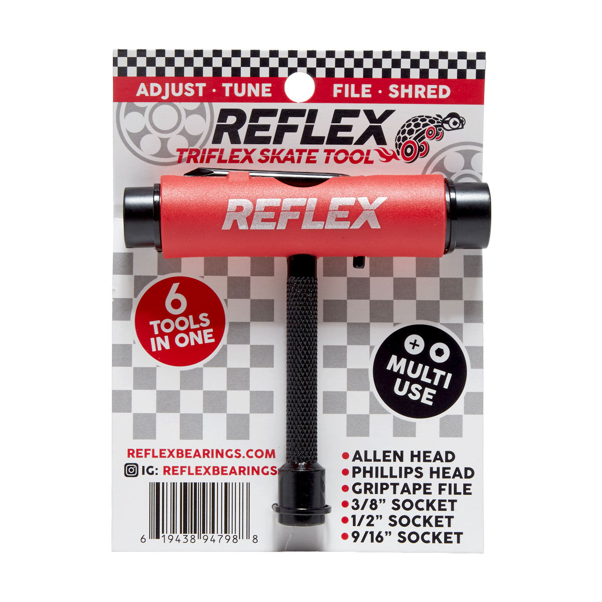 Reflex TriFlex Tool - Red image 1
