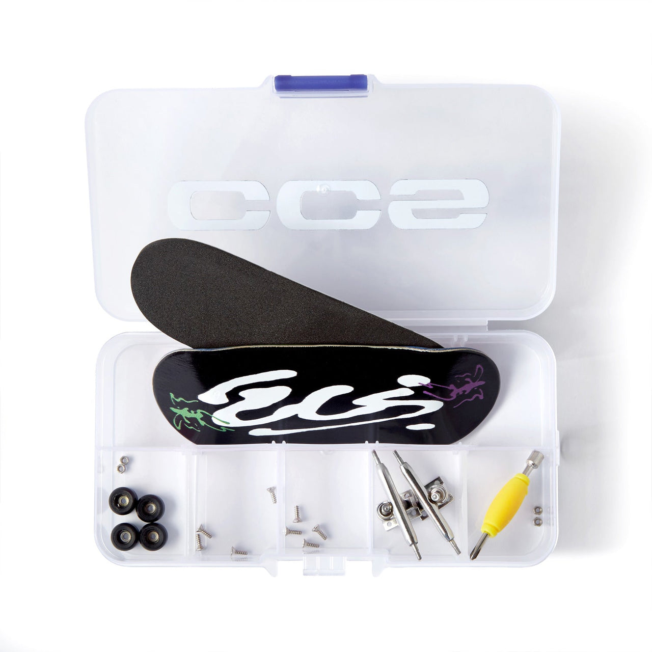 CCS Ink Blot Fingerboard Complete - Black - 34mm x 100mm image 3