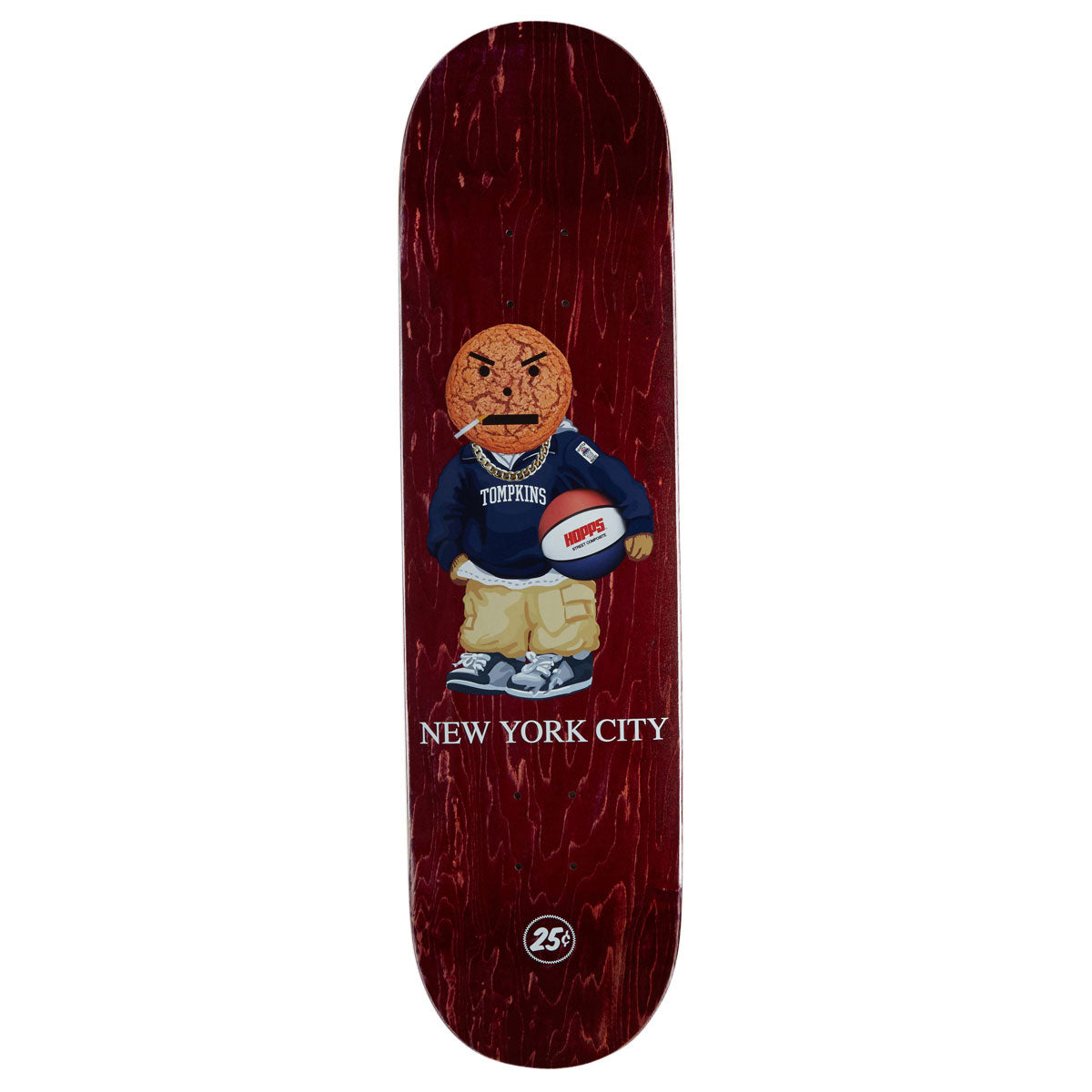 Hopps x Quartersnacks TF Snackman Skateboard Deck - 8.25