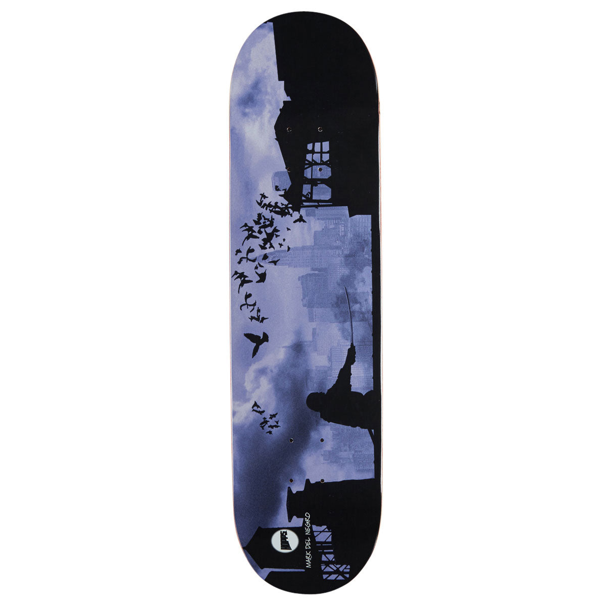 Hopps Mark Del Negro Swordsman Skateboard Deck - 8.00