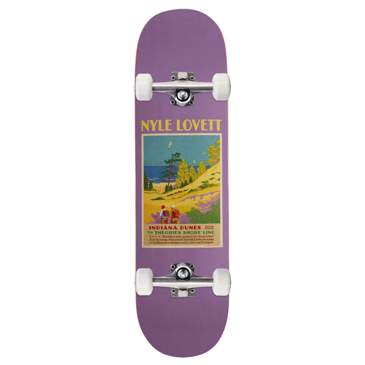 Theories Nyle Lovett Dunes Skateboard Complete - 8.50