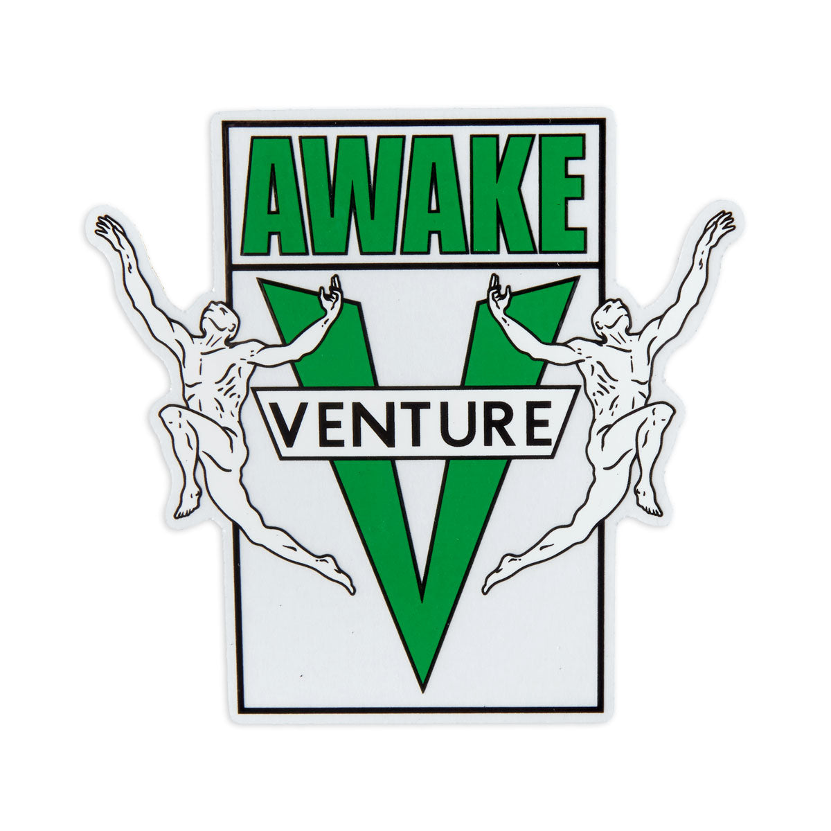 Venture Awake '87 MD Sticker - Green image 1