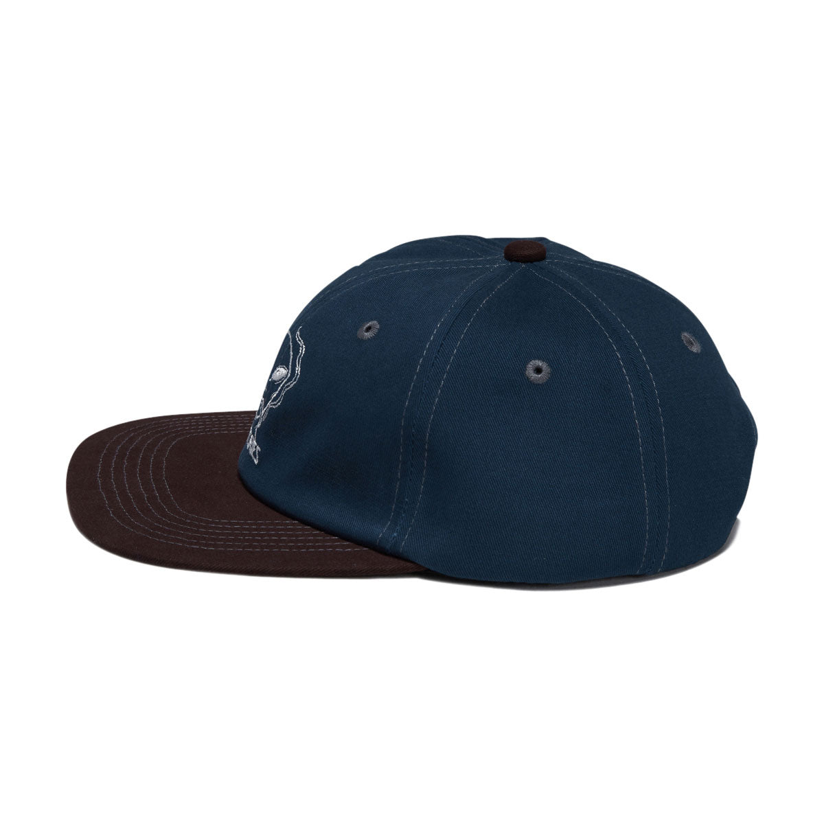 Theories Outer Space Snapback Hat - Blue/Mahogany image 3