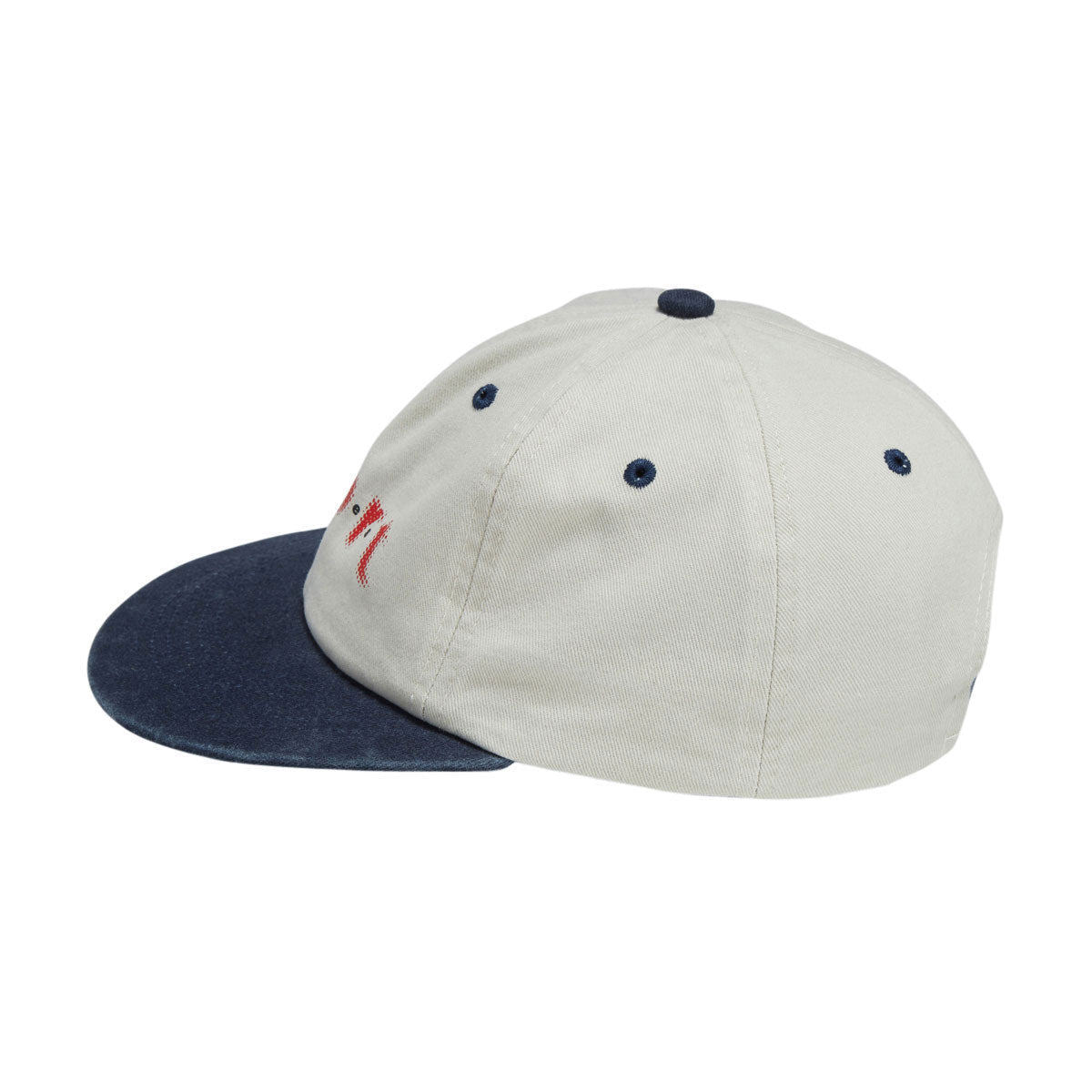 Lo-Res Sport Hat - Off White/Vintage Navy image 3