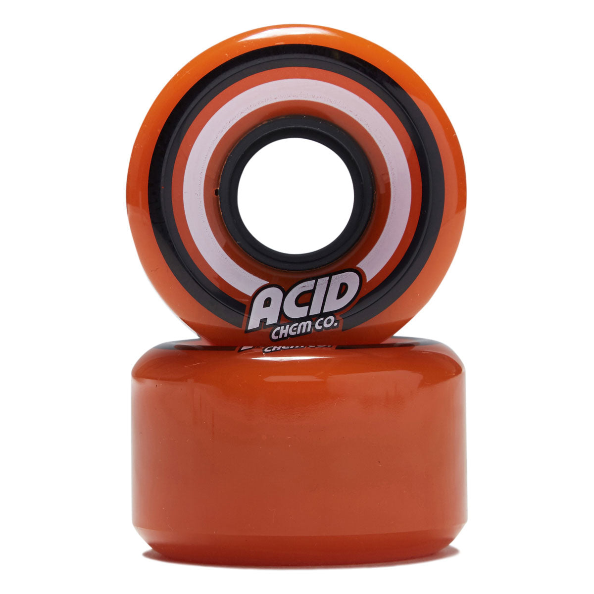 Acid Pods 86a Conical Skateboard Wheels - Orange - 55mm image 2