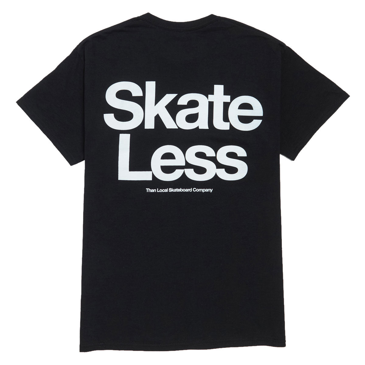 Less Than Local Skate LESS Pocket T-Shirt - Black image 2