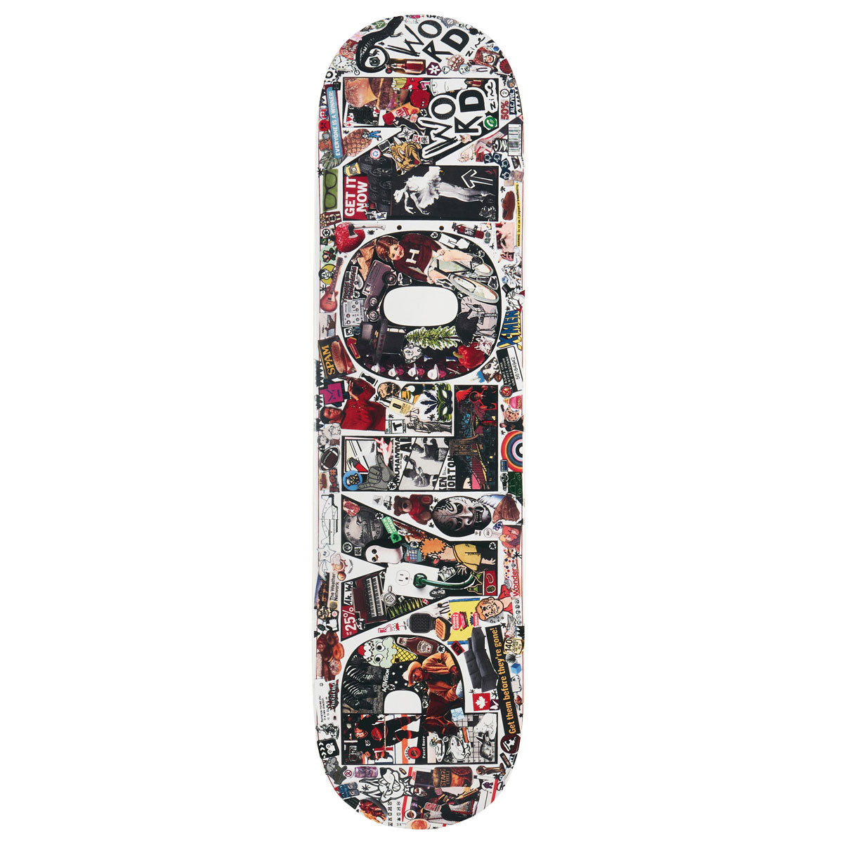 Pylon Wordzine Skateboard Deck - 8.25