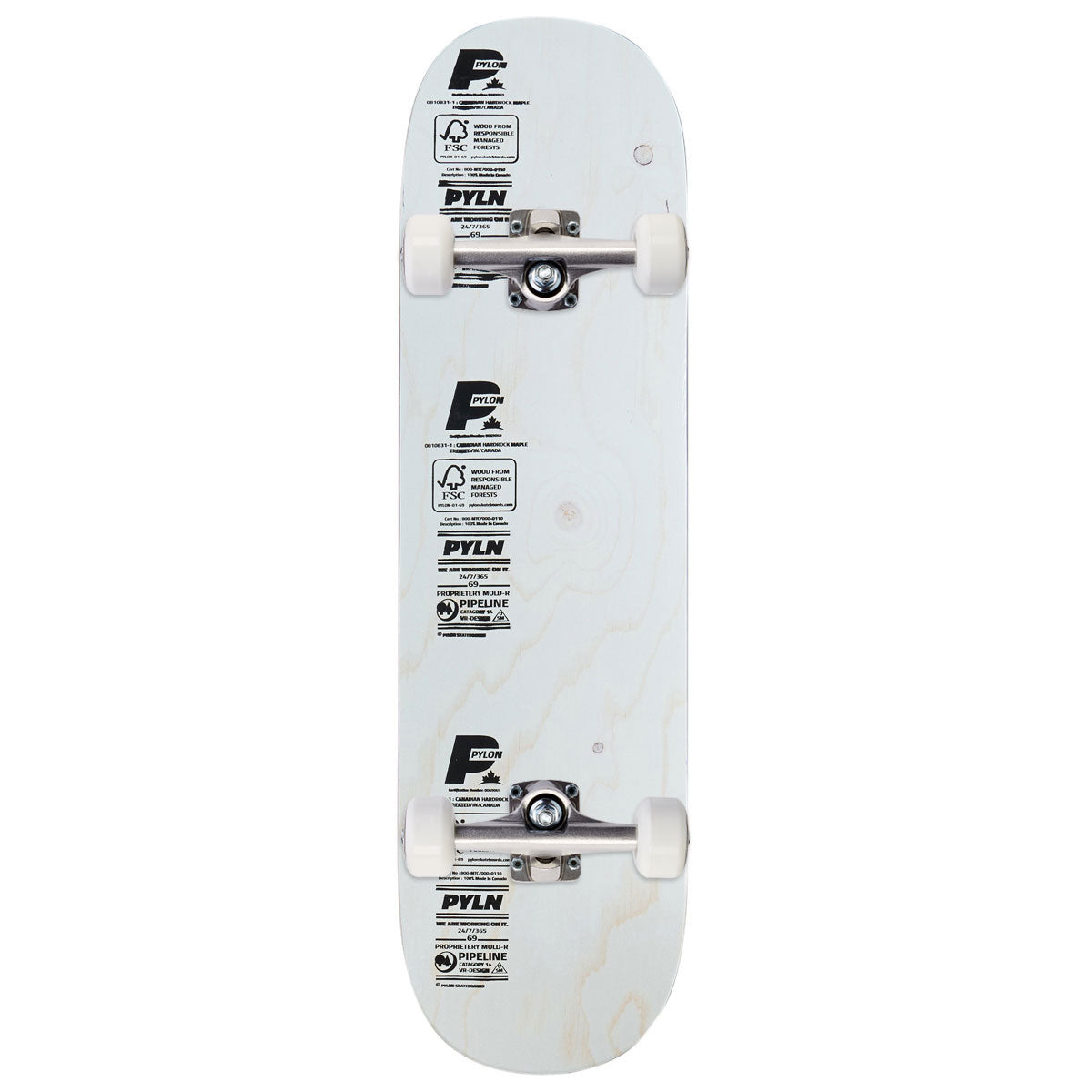 Pylon Plywood Skateboard Complete - 8.625