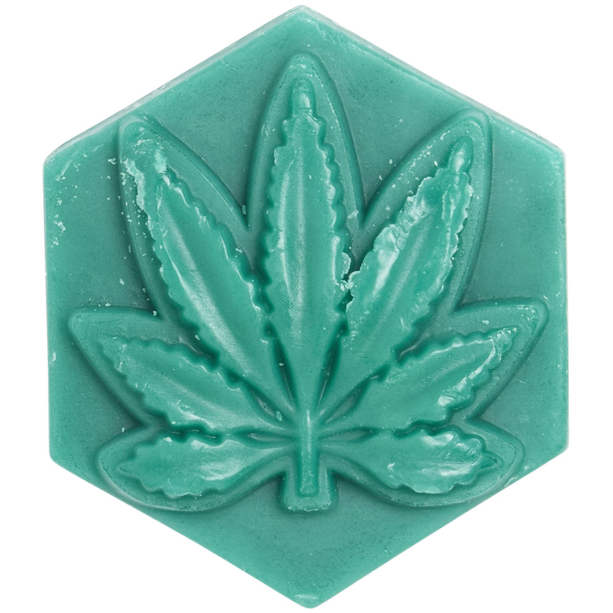 Ganj Wax LG Strawberry Scent Skate Wax - Teal image 1