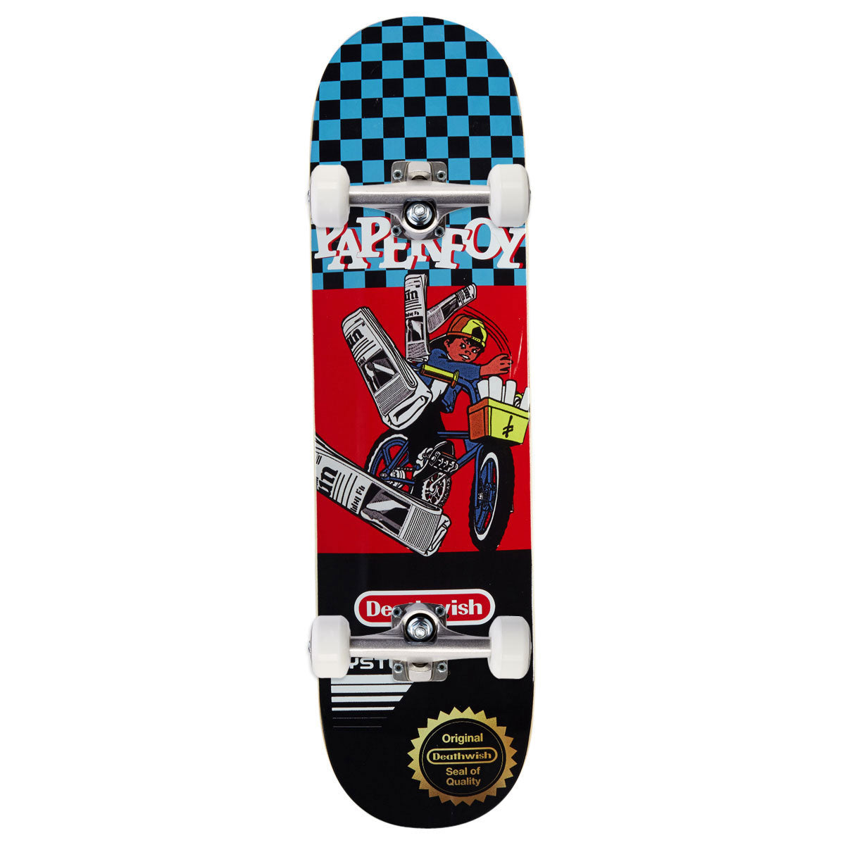 Deathwish Jamie Foy Paper Foy Skateboard Complete - 8.25