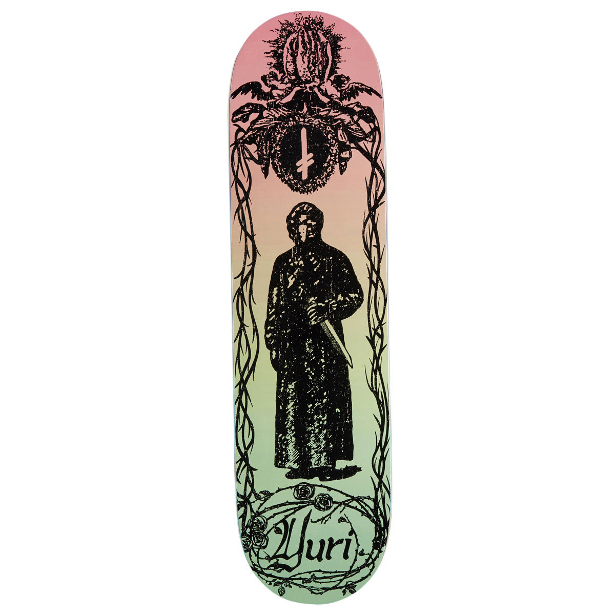 Deathwish Yuri Facchini Priest Skateboard Deck - 8.125
