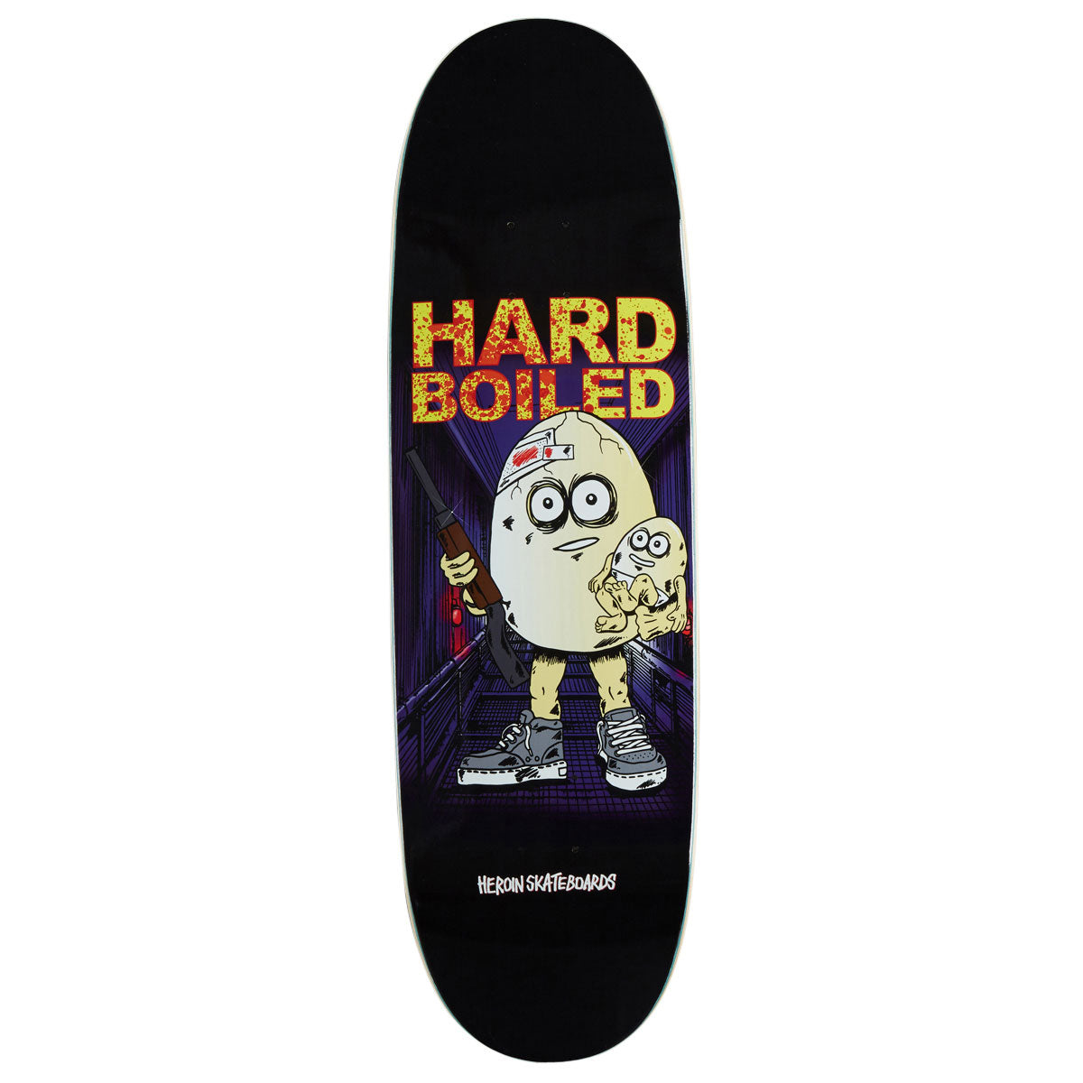 Heroin Hard Boiled Egg Skateboard Deck - 9.25