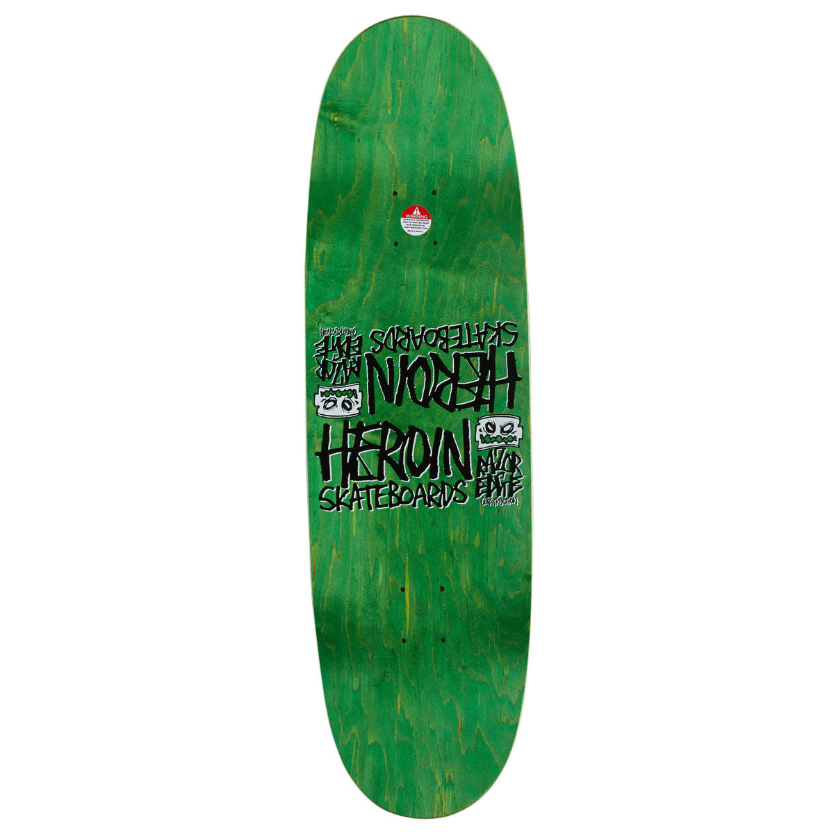 Heroin Hard Boiled Egg Skateboard Deck - 9.25