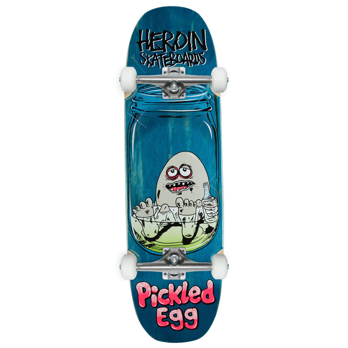 Heroin Pickled Egg Skateboard Complete - 9.00