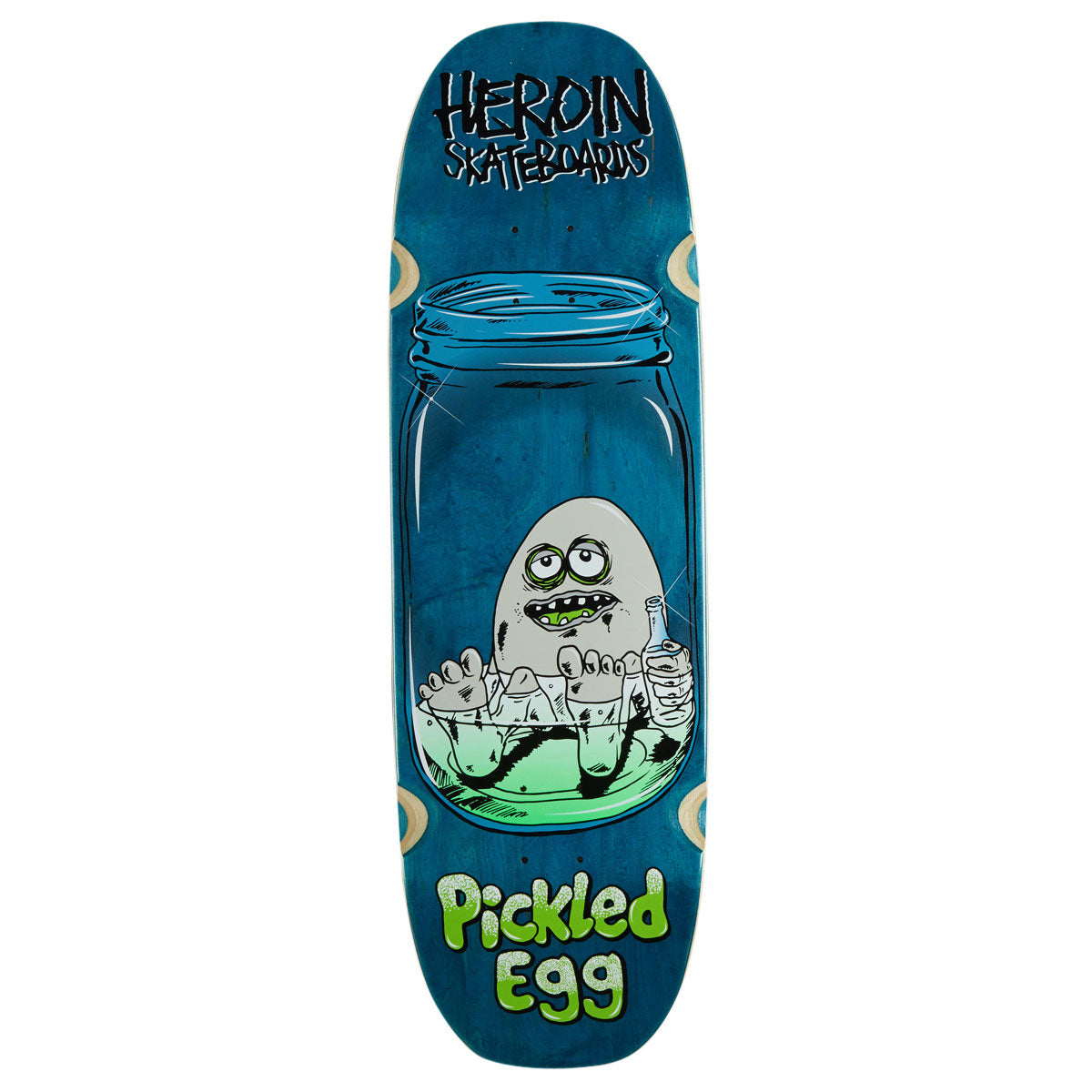 Heroin Pickled Egg Skateboard Deck - 9.38