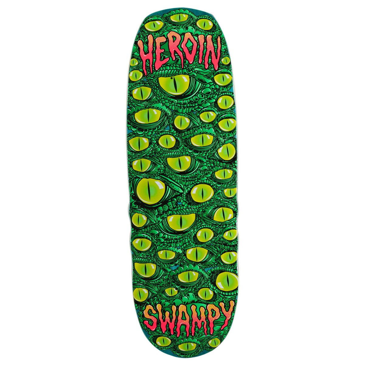 Heroin Swampy Eyes Skateboard Deck - 10.00