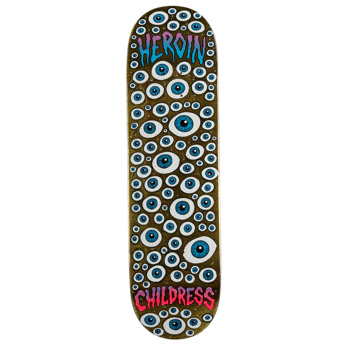 Heroin Chet Childress Eyes Skateboard Deck - 8.75