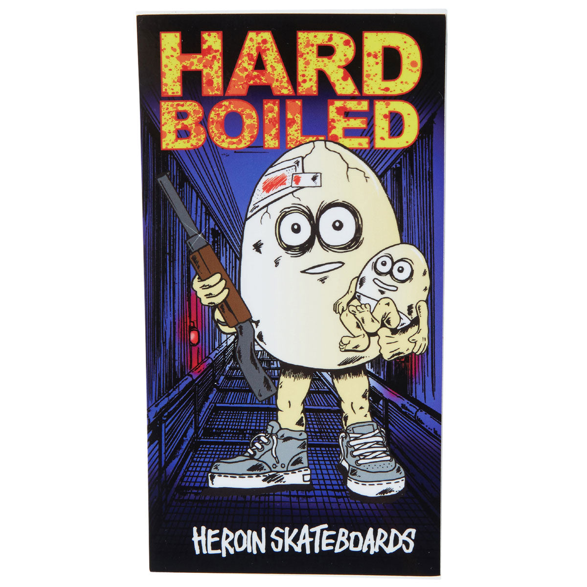 Heroin Hard Boiled Egg Sticker Stickers image 1