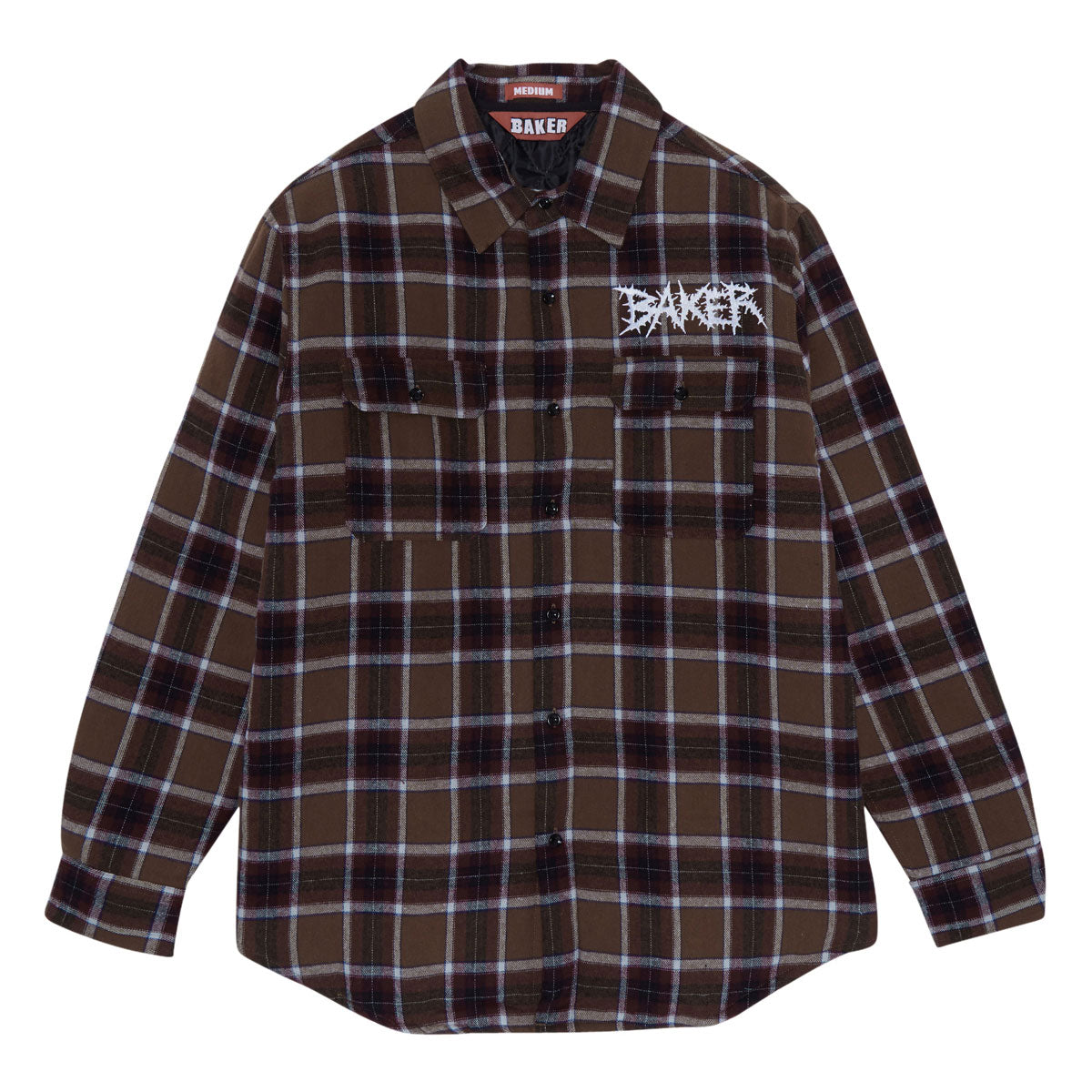 Baker Thorns Flannel Jacket - Brown image 1