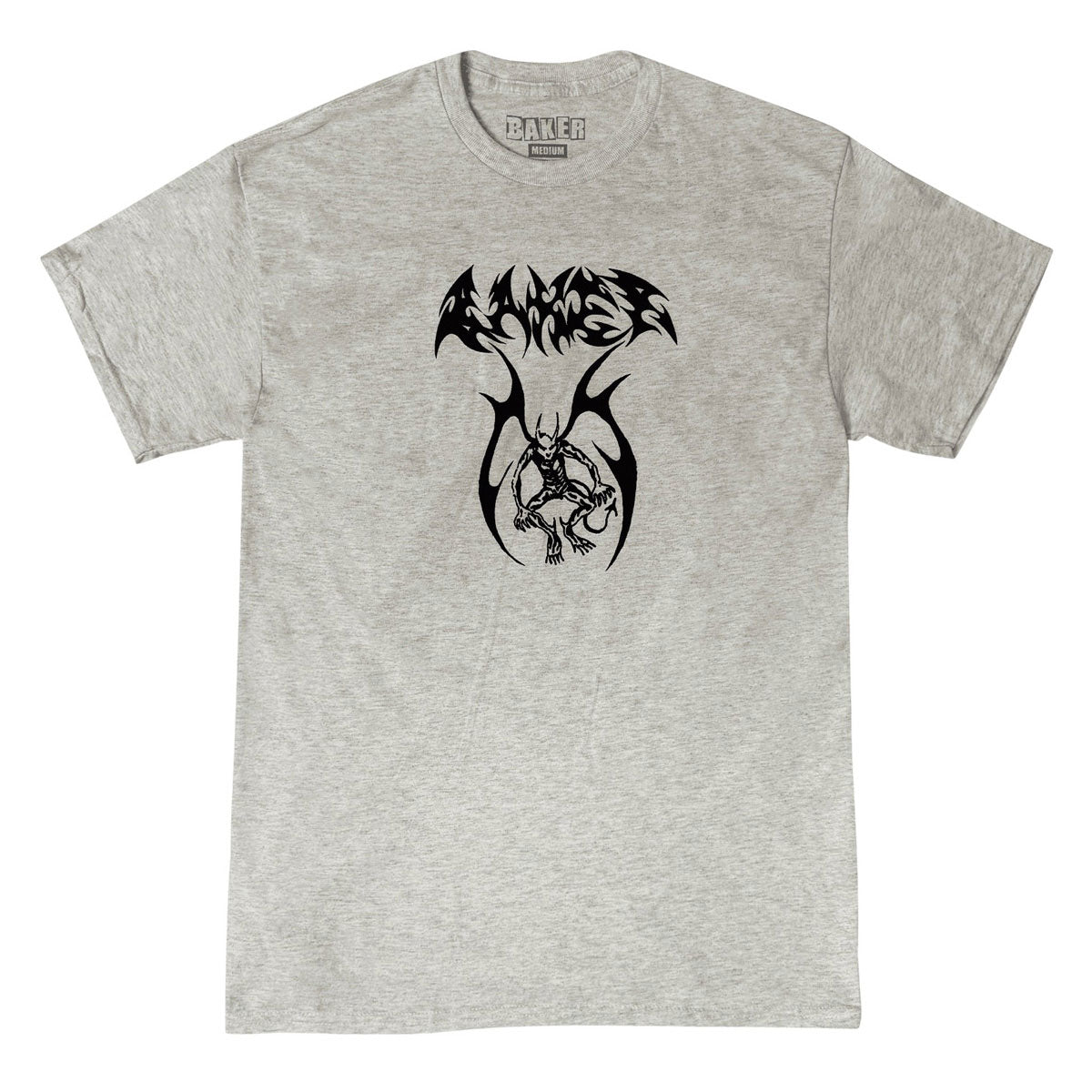 Baker My Evil Wingman T-Shirt - Ash image 1