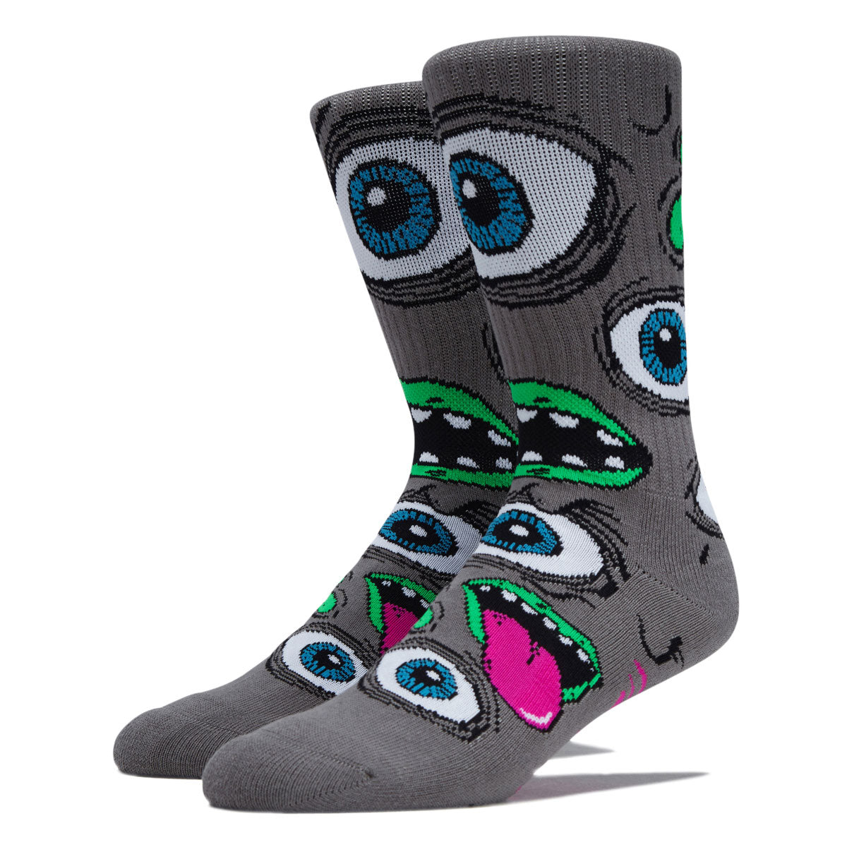 Heroin Mutant Socks - Grey image 1