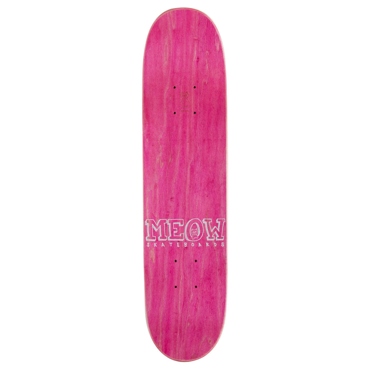 Meow Sticker Pile Skateboard Complete - Teal - 7.00