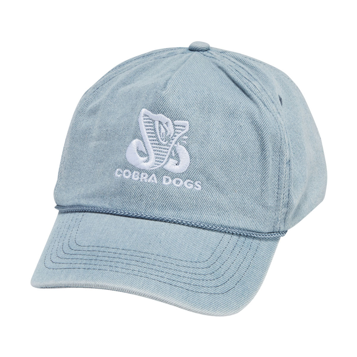 Cobra Dogs OG Embroidery Hat - Denim image 1
