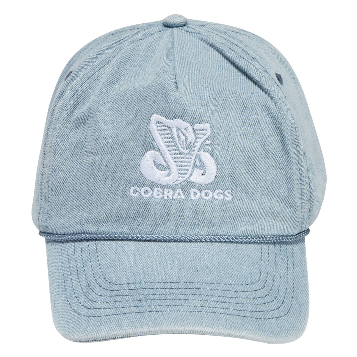 Cobra Dogs OG Embroidery Hat - Denim image 5