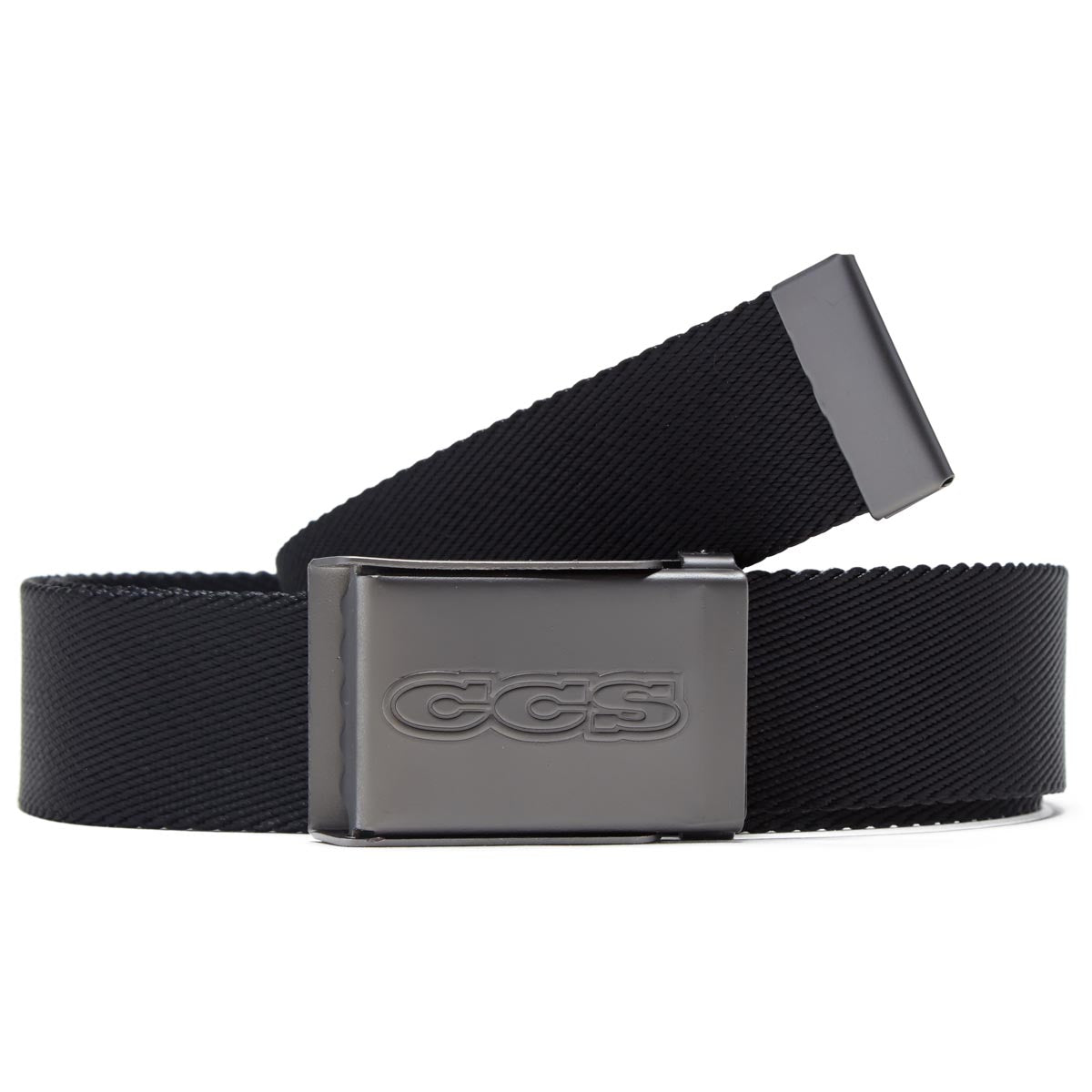 CCS Gunmetal 96 Logo Web Belt - Black image 1