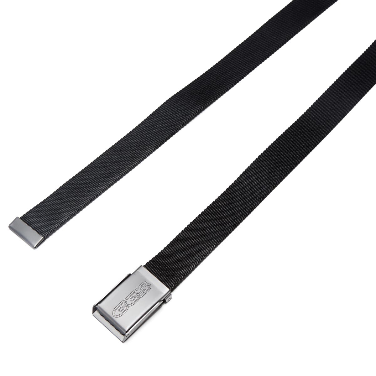 CCS Gunmetal 96 Logo Web Belt - Black image 2