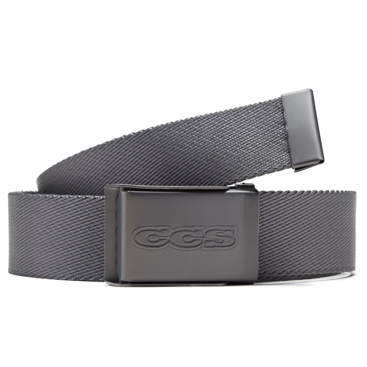 CCS Gunmetal 96 Logo Web Belt - Grey image 1