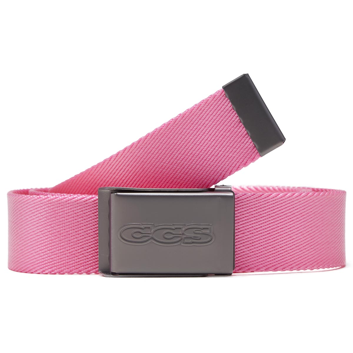 CCS Gunmetal 96 Logo Web Belt - Pink image 1