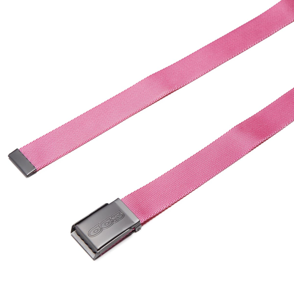 CCS Gunmetal 96 Logo Web Belt - Pink image 2