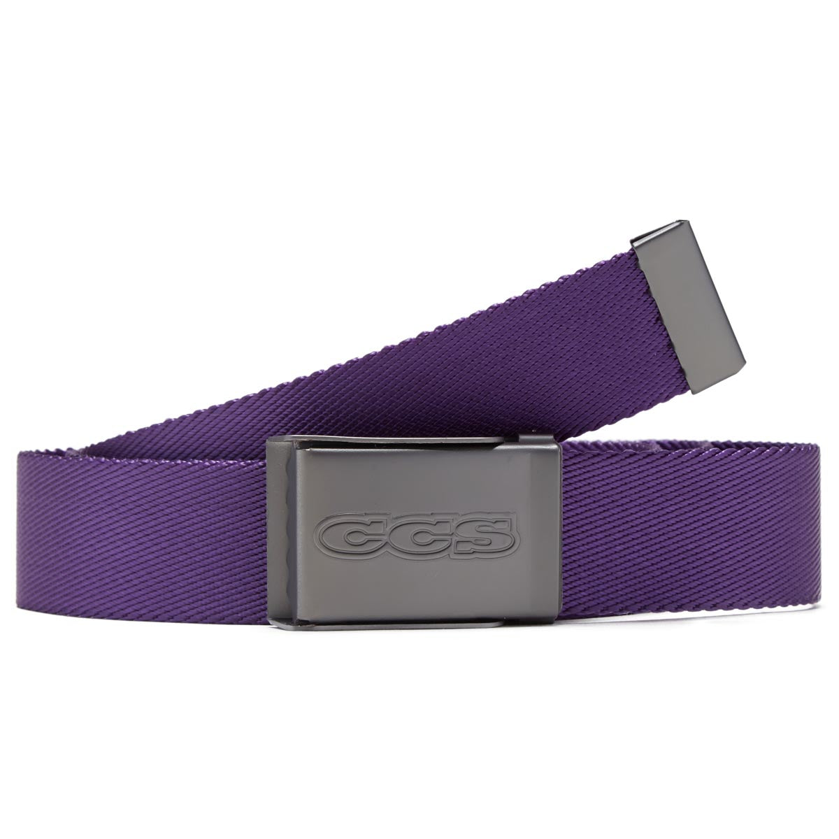 CCS Gunmetal 96 Logo Web Belt - Purple image 1