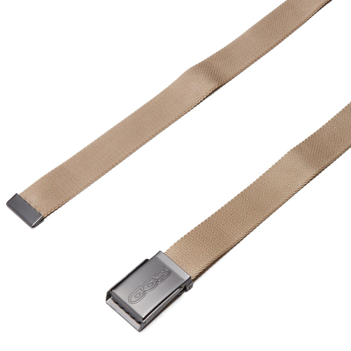 CCS Gunmetal 96 Logo Web Belt -  Tan image 2