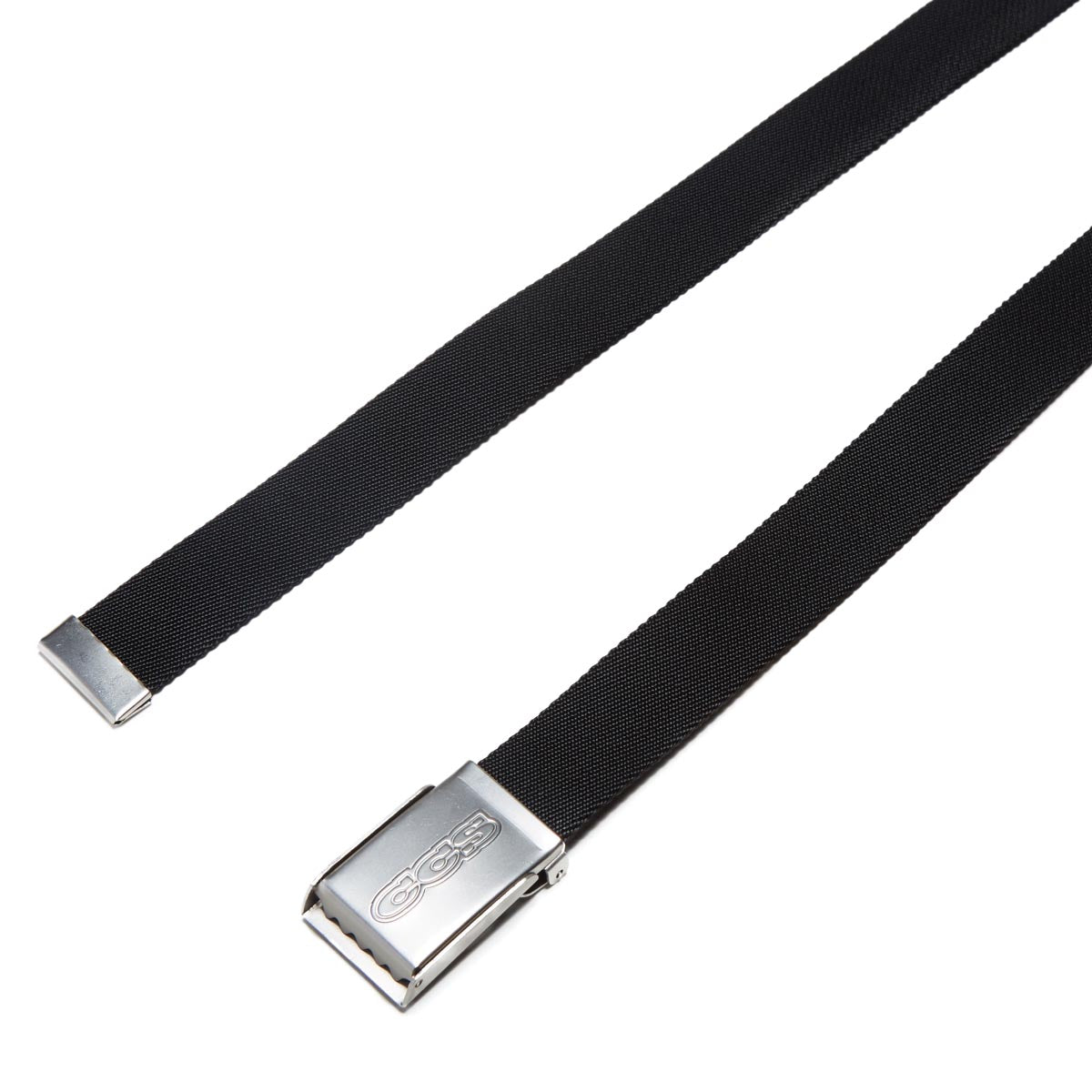 CCS Silver 96 Logo Web Belt - Black image 2