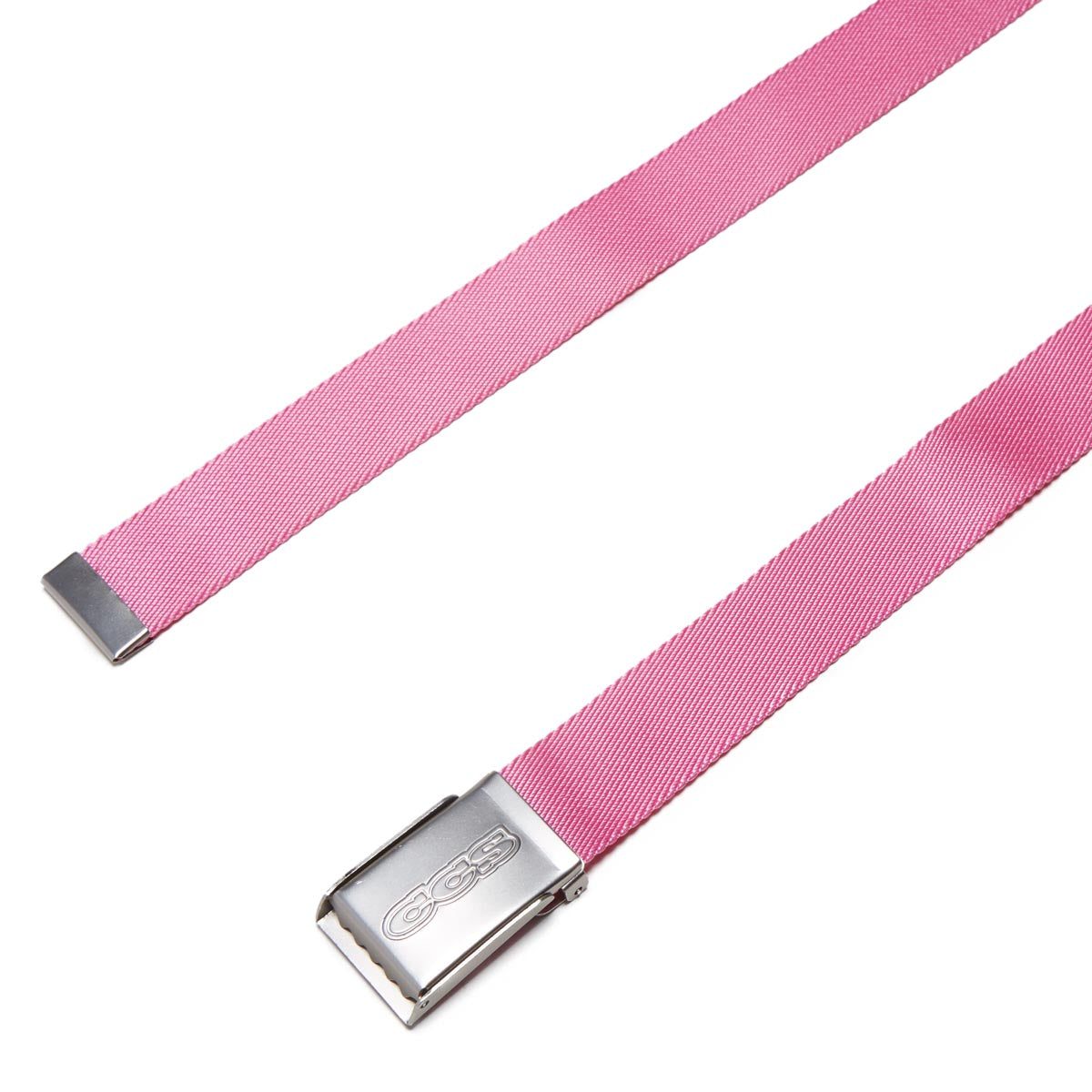 CCS Silver 96 Logo Web Belt - Pink image 2