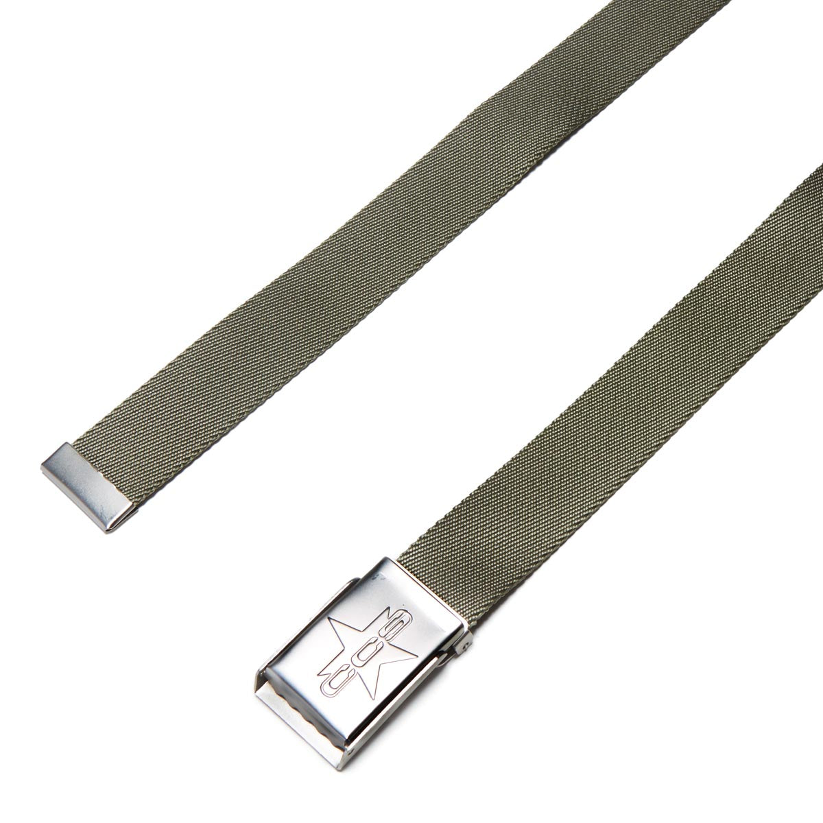 CCS Silver 97 Star Web Belt - Olive image 2