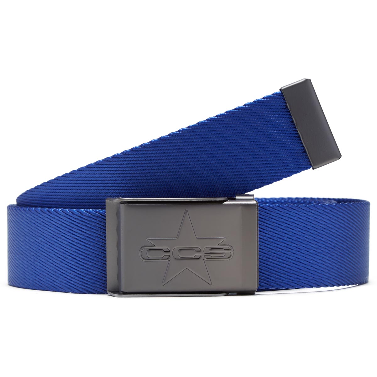 CCS Gunmetal 97 Star Web Belt - Royal Blue image 1