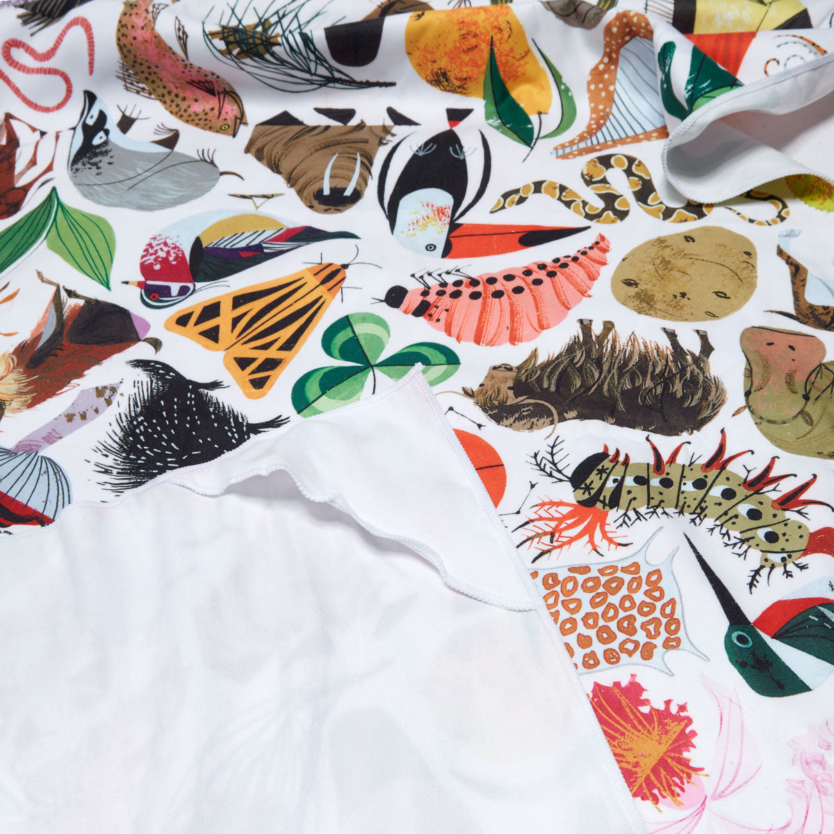 Habitat Charley Harper Tree Of Life Yoga Towel - Multi image 3