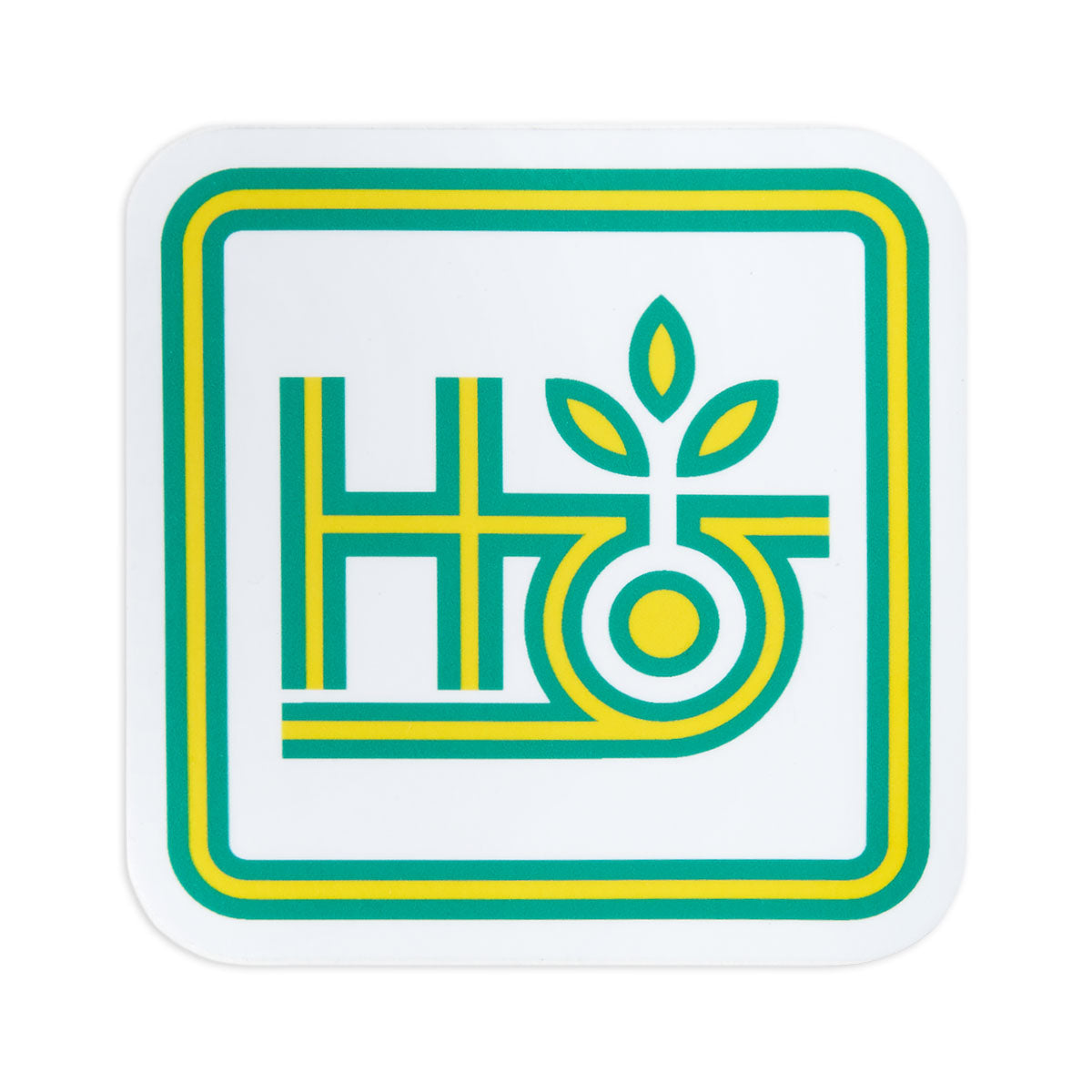 Habitat Pod Frame Sticker - Green image 1